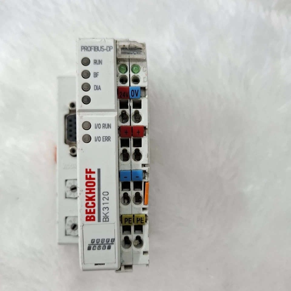 BECKHOFF BK3120 PROFIBUS-DP 24V DC PROFIBUS COUPLER (I/O ERROR) BK3120